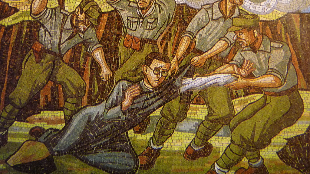 Mosaico nella Cappelletta 16×9