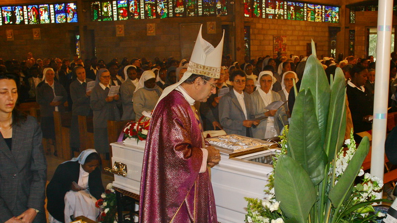 Funerale e sepoltura di sr Leonella Sgorbati