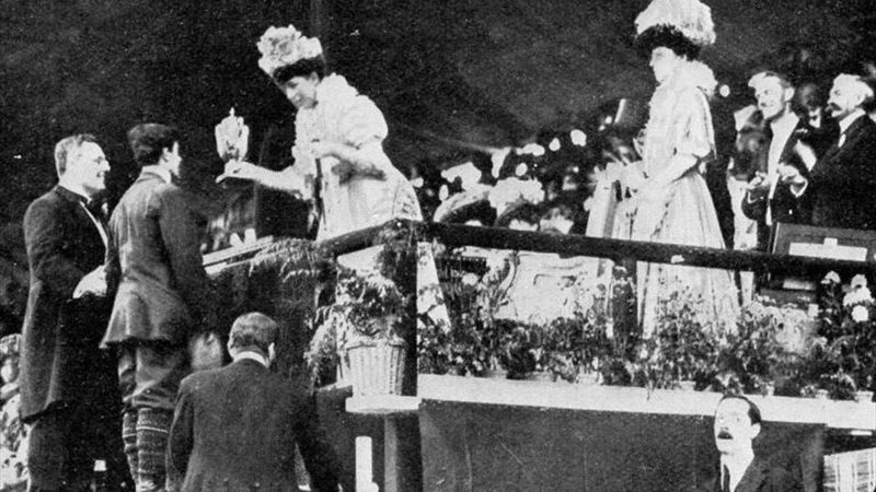 Dorando Pietri premiazione