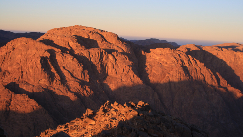Sinai aurore e panorama