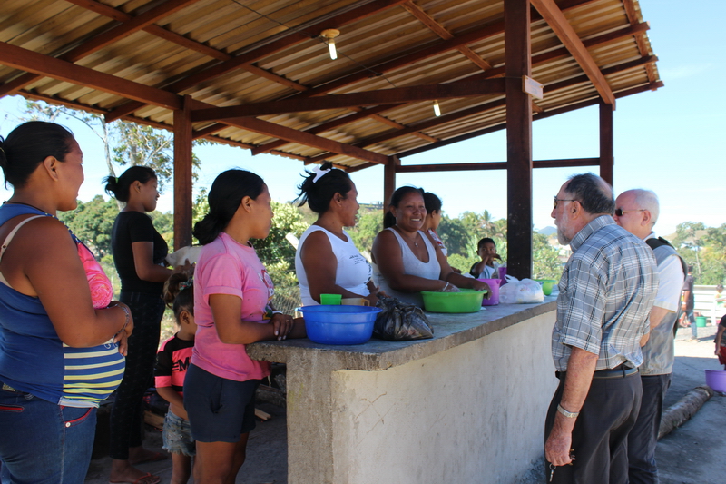 Visita al refugio de Guaraos en Pacaraima y reunión con representante de ACNUR y OIM 21.02.18 (6)
