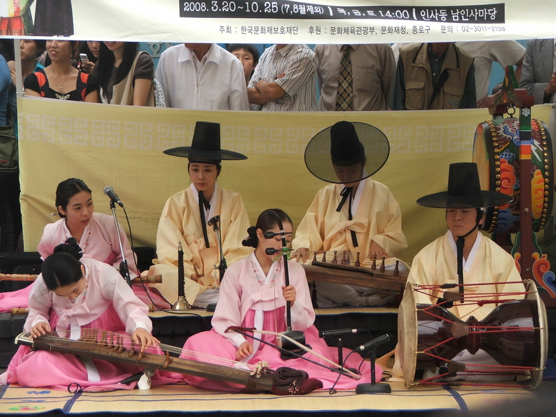 6.6.08 Festival di musica tradizionale a Seul 1