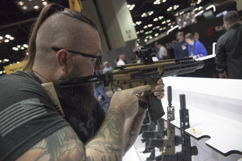 Gun Enthusiasts Attend NRA Annual Meeting