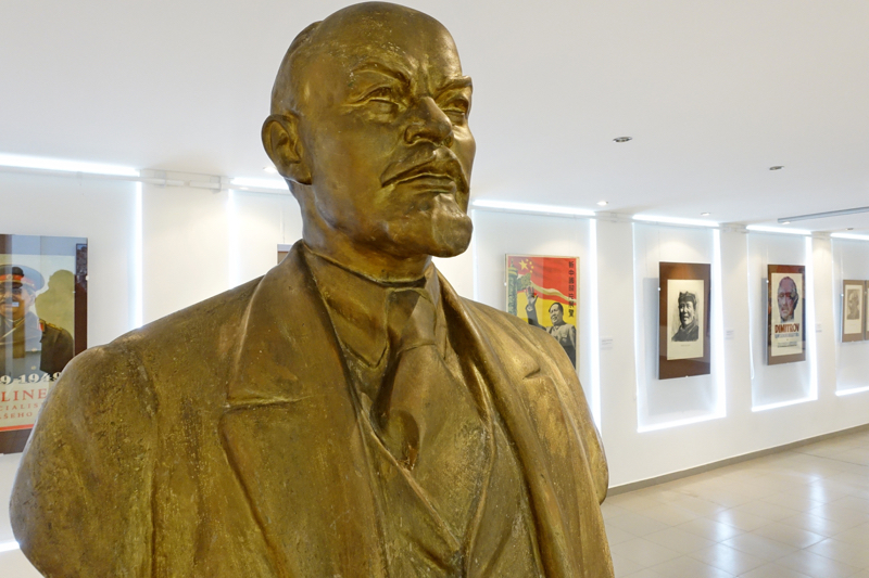 Sofia, Museo d’arte socialista: busto di Lenin. Foto: Piergiorgio Pescali.