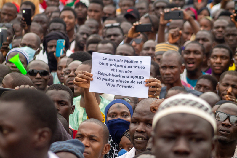 Thousands attend opposition rally in Bamako