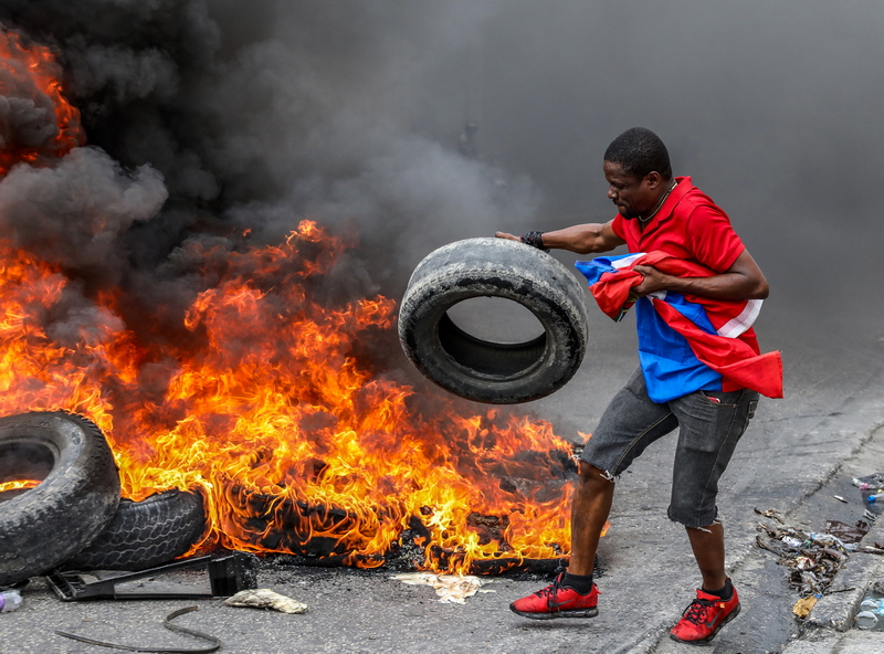 HAITI-POLITICS-UNREST