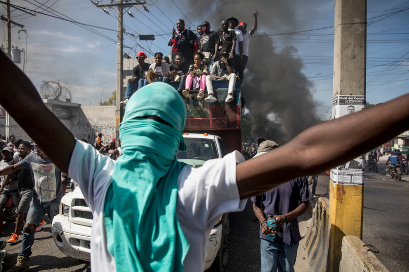 HAITI-POLITICS-OPPOSITION-PROTEST