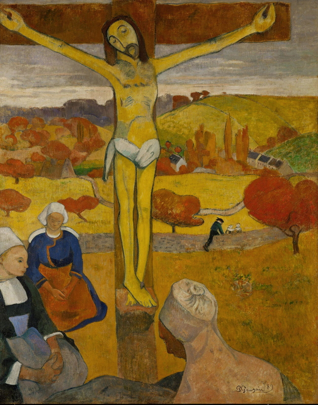Il «Cristo giallo» del famoso pittore francese Paul Gauguin.