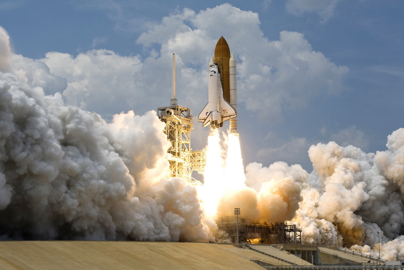 Il lancio di una navetta spaziale statunitense. Foto WikiImages – Pixabay.