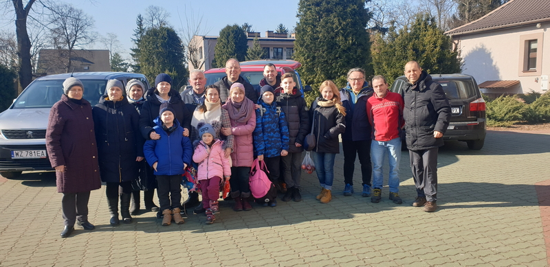 Accoglienza profughi dall’Ucraina nelal parrocchia di Lomianki