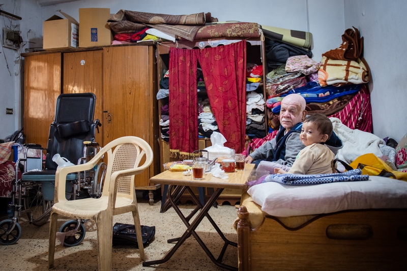 Visita campo profughi di Burj El Barajneh a Beirut