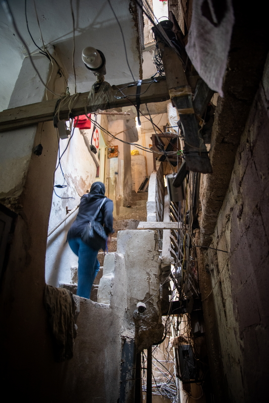 Visita campo profughi di Burj El Barajneh a Beirut