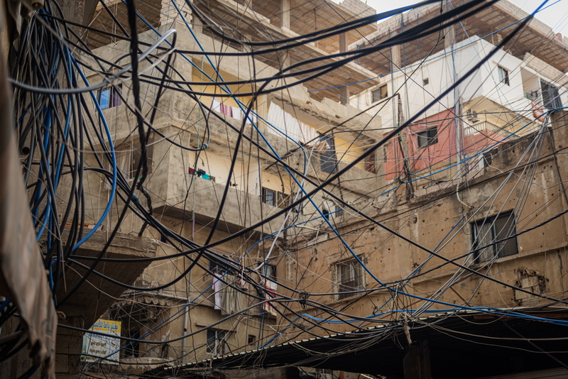 Visita campo profughi di Burj El Barajneh a Beirut
