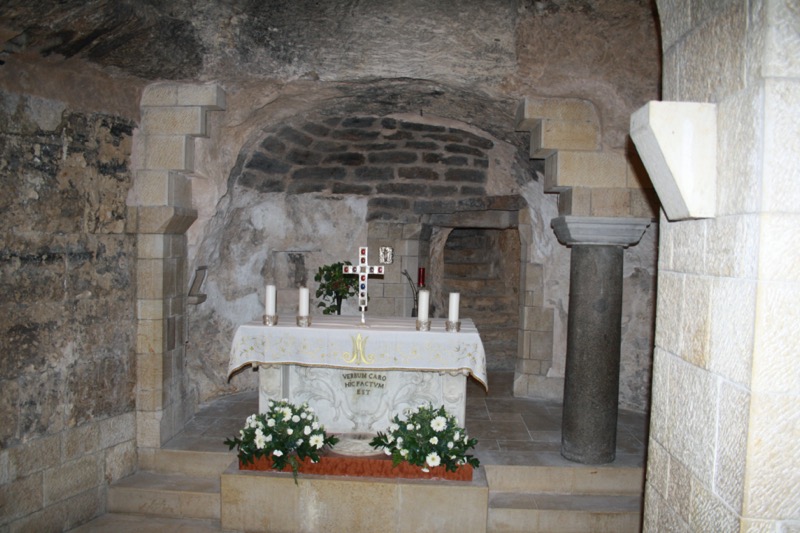 Nazaret grotta sacra