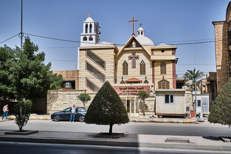 La chiesa di Nostra Signora del Rosario, a Baghdad. Foto Angelo Calianno.