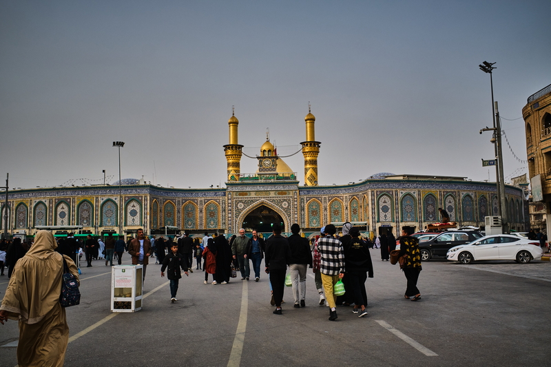 Il mausoleo di Al-Abbas ibn Ali, a Karbala. Foto Angelo Calianno.