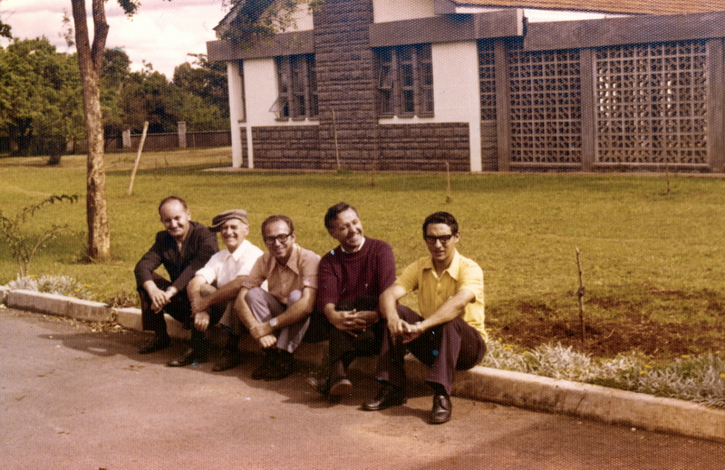 In team di formatory al Consolata Seminary di Nairobi nel 1977
