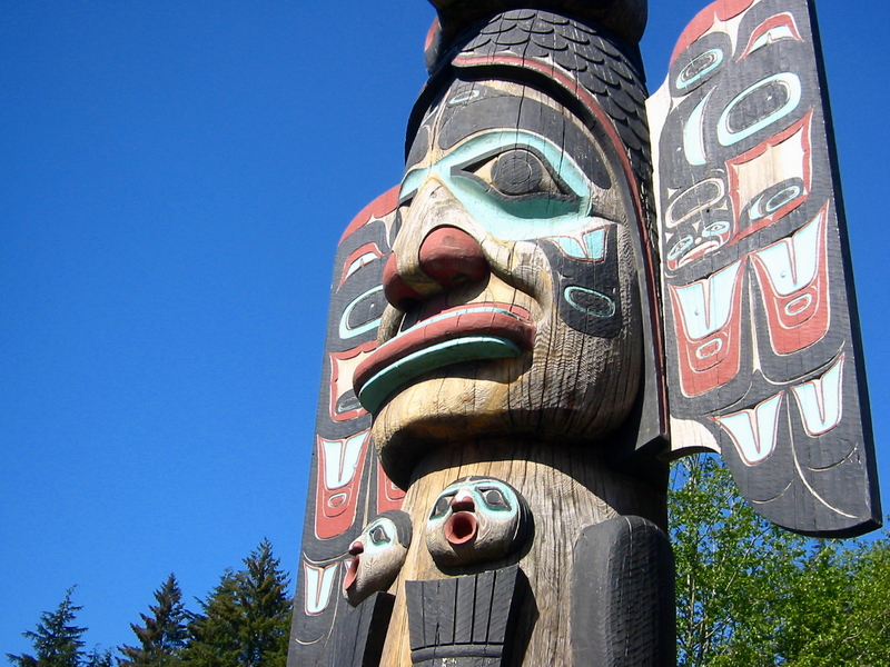 totem_pole_Ketchikan, Alaska_Native American_Wikimedia__resize