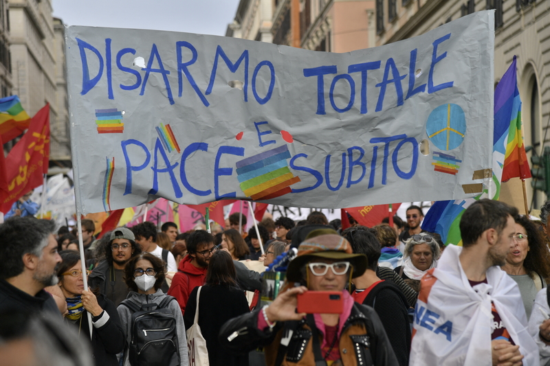 ITALY-POLITICS-PEACE-DEMONSTRATION