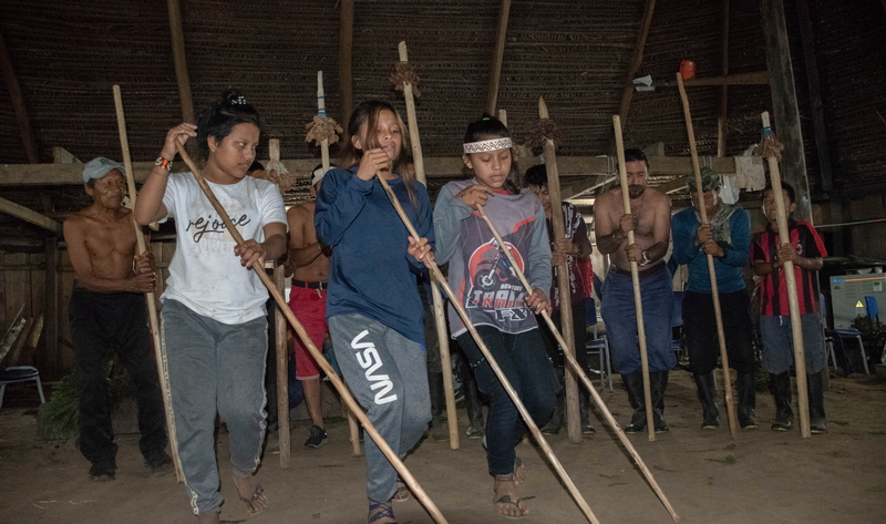 Comunità indigena del fiume Putumayo. Foto Fernando Florez.