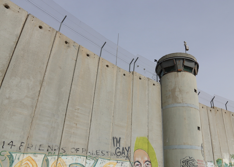Un tratto del muro divisorio tra Israele e Palestina. Foto Olaf-Pixabay.