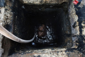 Durga Kund, un sobborgo di Manual Scavangers di Varanasi.