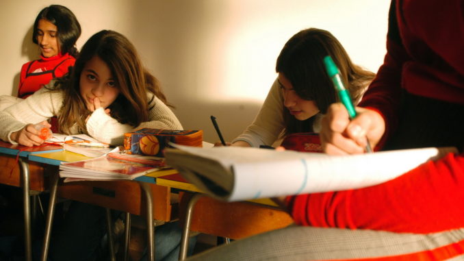 Formigine (Mo). Doposcuola all' oratorio della parrocchia S.Giovanni Bosco