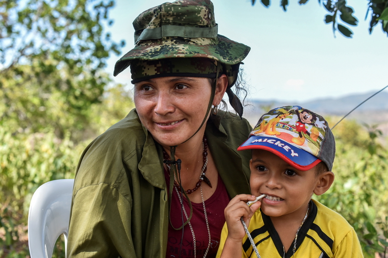COLOMBIA-PEACE-FARC-DEMOBILIZATION-WOMEN