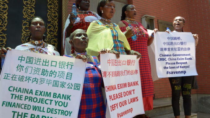 KENYA-CHINA-RAILWAY-PROTEST-NATURE