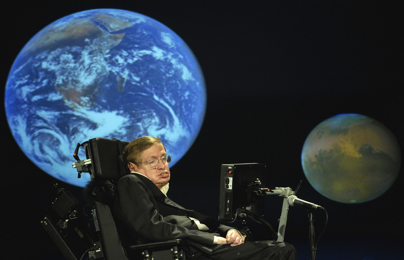 Stephen Hawking NASA 50th