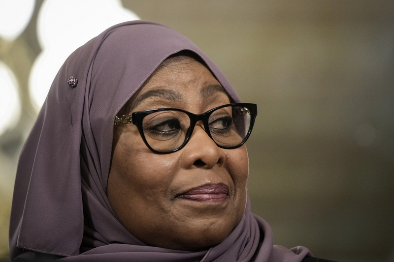 Vice President Harris Meets With Visiting Tanzanian President Hassan