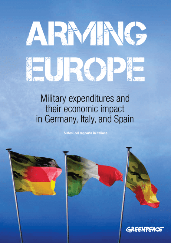 Arming Europe sintesi italiano – copertina_sm