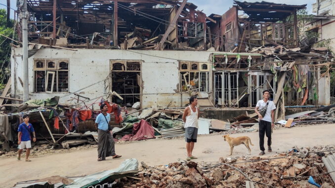 MYANMAR-CONFLICT-LASHIO
